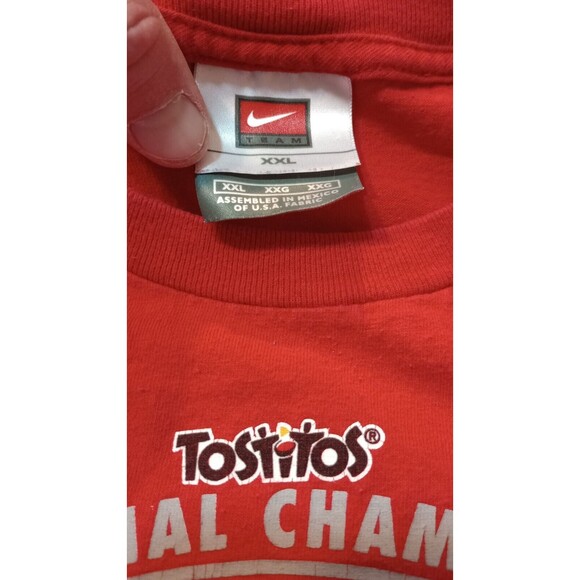 Nike Team Ohio State Shirt Mens 2XL XXL OSU Buckeyes Tostitos Bowl 2007 National - Picture 5 of 14
